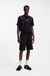 Cotton-terry shorts with tortoiseshell logo