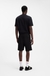 Cotton-terry shorts with tortoiseshell logo