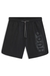 Quick-dry swim shorts with spray-effect logo