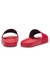 Italian-made slides with tonal logo