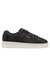Nappa-leather trainers with gold-tone logo