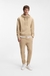 Nappa-leather trainers with gold-tone logo