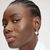 Disco Pansy Drop Earrings