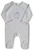 Baby's Full Romper/Sleeper with Feet,Color-Cream