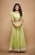 Barfi Gota Lime Green Skirt