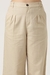 Women Beige Linen Flare Pant