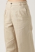 Women Beige Linen Flare Pant