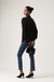 Womens Black Bishop Sleeve Shirt