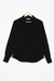 Womens Black Bishop Sleeve Shirt