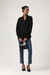 Womens Black Bishop Sleeve Shirt