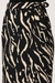 Women Black Printed Wrap Skirt