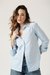 Womens Blue Western Shirt