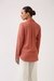 Womens Coral Linen Shirt