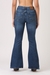 Women Flare High Rise Jeans-Classic Indigo