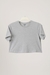 Womens Grey Melange T-shirt