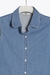 Womens Light Indigo Denim Sleeveless Shirt