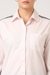 Womens Pink Cotton Side Stripe Shirt