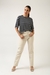 Womens Super Soft-Boxy Tee-Navy & White Stripe
