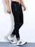 Men's Athletic Workout Jogger Pants with Pockets Black