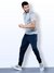Men's Athletic Workout Jogger Pants with Pockets Navy