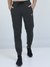 Men's Quick Dry Fitness Jogger Pants With Zipper Pockets Black