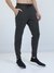 Men's Quick Dry Fitness Jogger Pants With Zipper Pockets Black