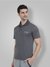Men's Wrinkle Free Polo T-Shirt Grey