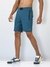 Men's Active Gym Shorts with Bonded  Zipper Pocket Teal