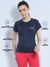 Women's Breathable Light Weight Round Neck T-shirt Blue
