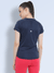 Women's Breathable Light Weight Round Neck T-shirt Blue