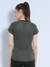 Women's Breathable Light Weight Round Neck T-shirt Green
