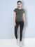 Women's Breathable Light Weight Round Neck T-shirt Green