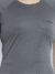 Women's Breathable Light Weight Round Neck T-shirt Grey