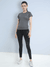 Women's Breathable Light Weight Round Neck T-shirt Grey