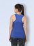Women Racer Back Tank Top Blue