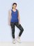 Women Racer Back Tank Top Blue