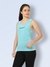 Women Racer Back Tank Top Turquoise