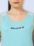 Women Racer Back Tank Top Turquoise