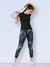 Women's Quick Dry Round Neck Gym T-Shirt Black