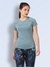 Women's Quick Dry Round Neck Gym T-Shirt Black