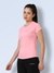 Women's Quick Dry Round Neck Gym T-Shirt Pink