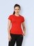 Women's Quick Dry Round Neck Gym T-Shirt Red