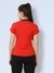 Women's Quick Dry Round Neck Gym T-Shirt Red