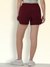 Women's Stretchable Lightweight Gym Shorts Maroon