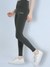 Women's High Waisted Super Soft Perforated Tights Olive