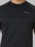 Men's Recycled Polyester Crew Neck Slim Fit T-Shirt Black