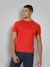 Men's Recycled Polyester Crew Neck Slim Fit T-Shirt Red