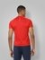 Men's Recycled Polyester Crew Neck Slim Fit T-Shirt Red