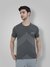 Men's Round Neck Quick Dry Breathable Gym T-Shirt Grey