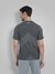 Men's Round Neck Quick Dry Breathable Gym T-Shirt Grey